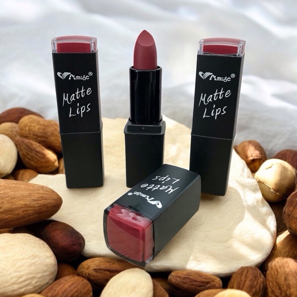 🆕3pcs Amuse Matte Lips Lipstick